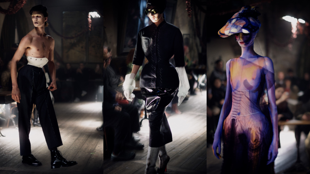 ジョン・ガリアーノ(John Galliano)、メゾン マルジェラのアーティスティックディレクターを退任 5 Maison Margiela Artisanal show in January 2024.