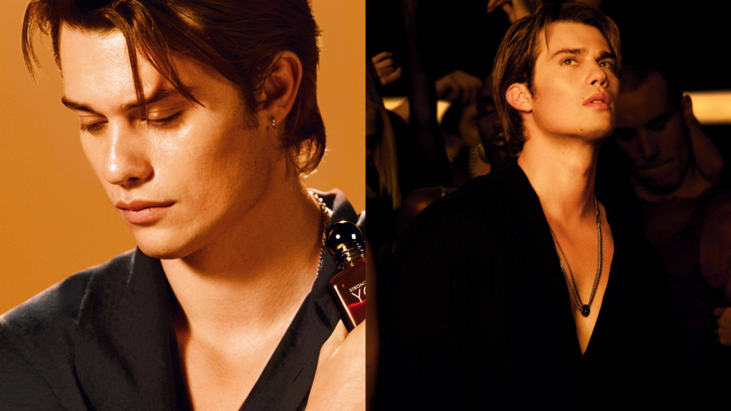 エンポリオ アルマーニ(Emporio Armani)、新フレグランスアンバサダーにニコラス・ガリツィンを起用 3 Stronger With You Absolutely Parfum