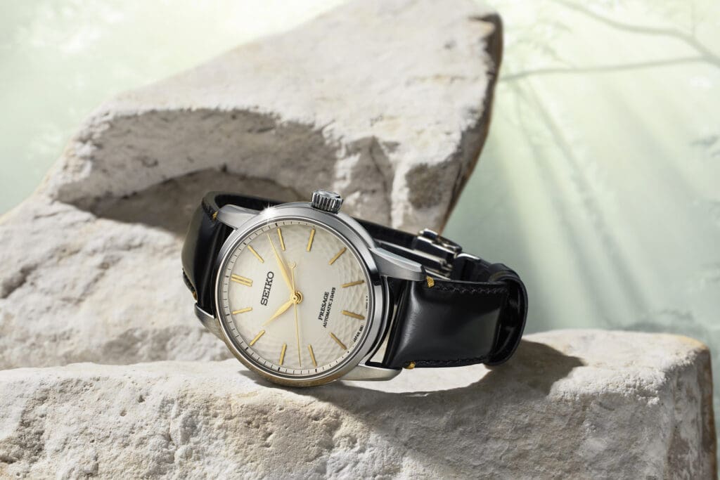 セイコー(Seiko)プレザージュ クラシックより「有田焼 無釉ダイヤル」限定モデルが登場 10 sub6