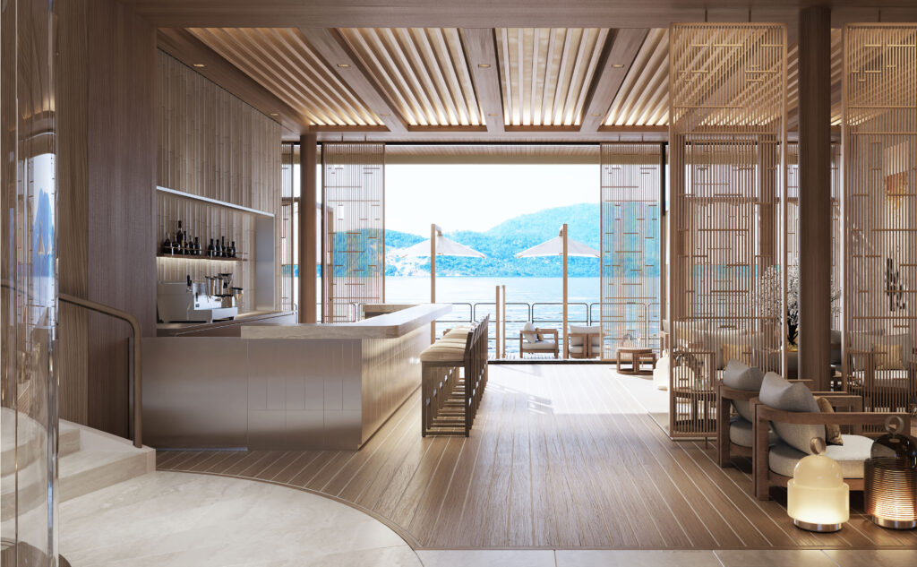 アマン(Aman)、初の超ラグジュアリーヨット「アマガティ」を2027年春に就航へ 8 BeachClub 2 Hi Res
