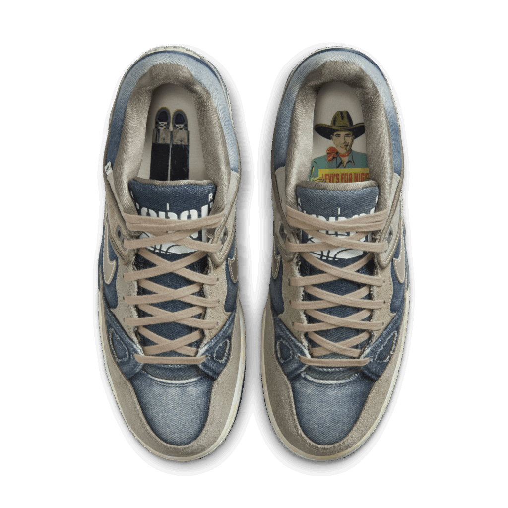 『リーバイス(Levi’s®) × NIGO® × Nike』伝説の三者が織りなす、究極のトリプルコラボスニーカー「Air Force 3 Low」が登場 10 HQ0262 001 402250142 D D 1X1