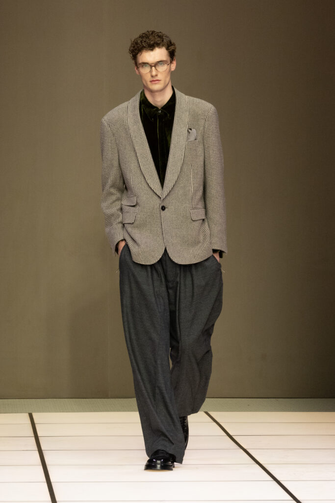 ジョルジオ アルマーニ(Giorgio Armani)、レオ・デル・オルコによる2026年秋冬メンズコレクションを発表 13 sub17