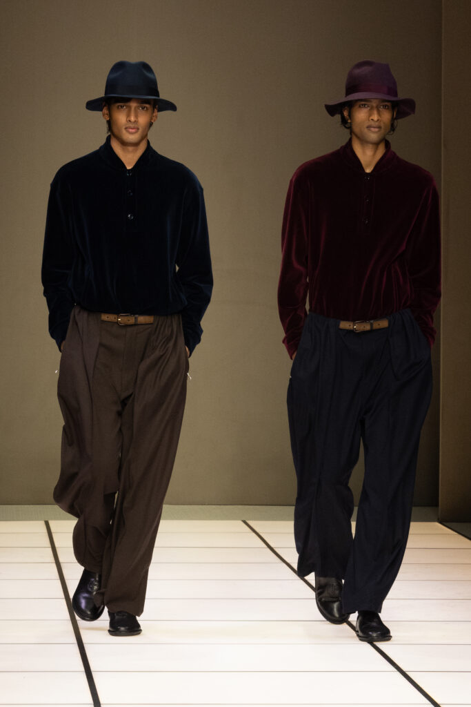 ジョルジオ アルマーニ(Giorgio Armani)、レオ・デル・オルコによる2026年秋冬メンズコレクションを発表 12 sub9 2