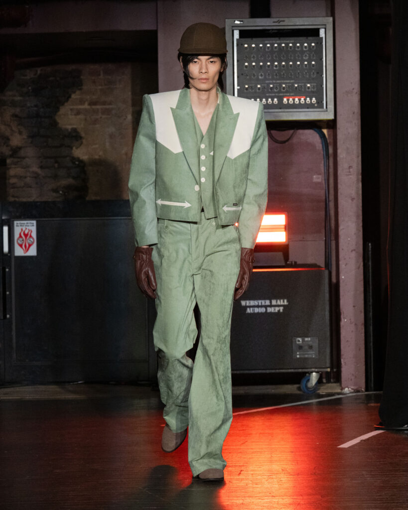 プライベート ポリシー(Private Policy)2026年秋冬: アジア系労働の軌跡を再構築 15 PRIVATEPOLICY FW26 LOOK 30