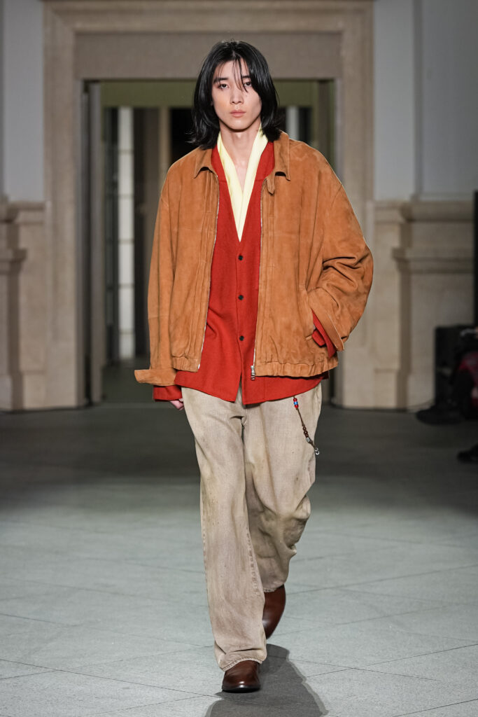 アンセルム(ANCELLM)2026年秋冬:未完成という哲学と時間が作る美しさ 22 ANCELLM 26 27aw LOOK11