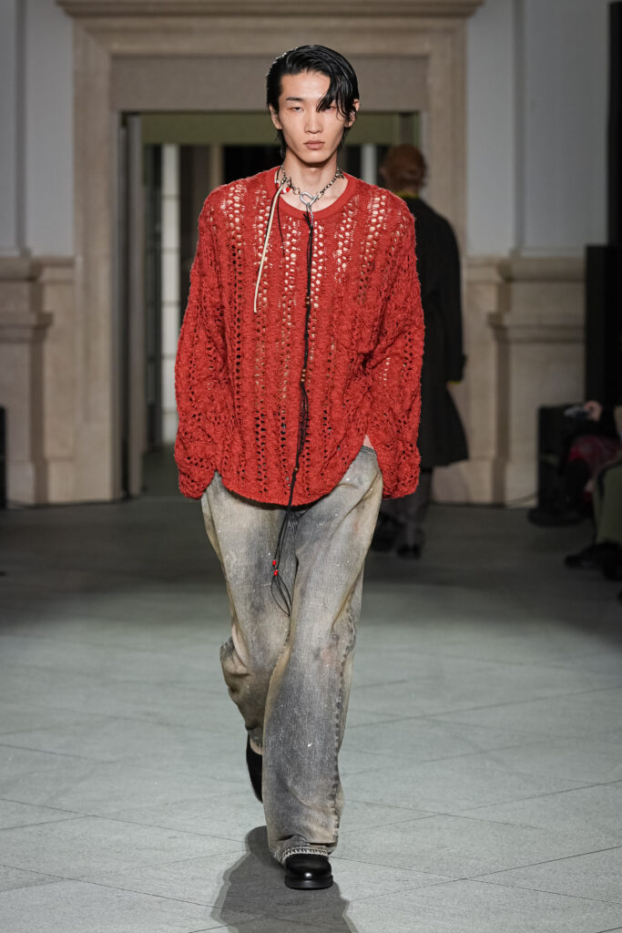 アンセルム(ANCELLM)2026年秋冬:未完成という哲学と時間が作る美しさ 21 ANCELLM 26 27aw LOOK6