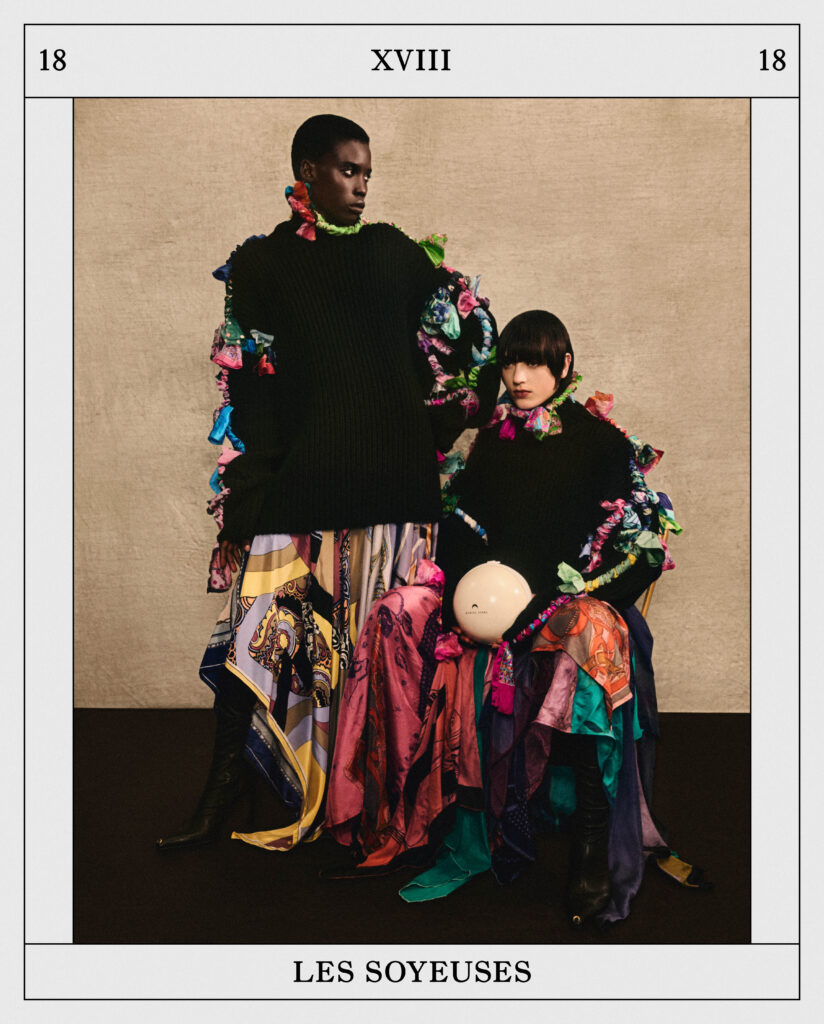 マリーン セル(Marine Serre)、ルーブル美術館とコラボした2026年秋冬「THE GRACE OF TIME」を発表 26 FW26 LOOKBOOK 18