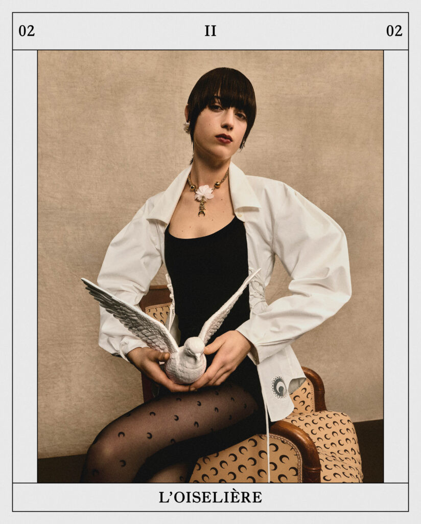 マリーン セル(Marine Serre)、ルーブル美術館とコラボした2026年秋冬「THE GRACE OF TIME」を発表 22 FW26 LOOKBOOK 2