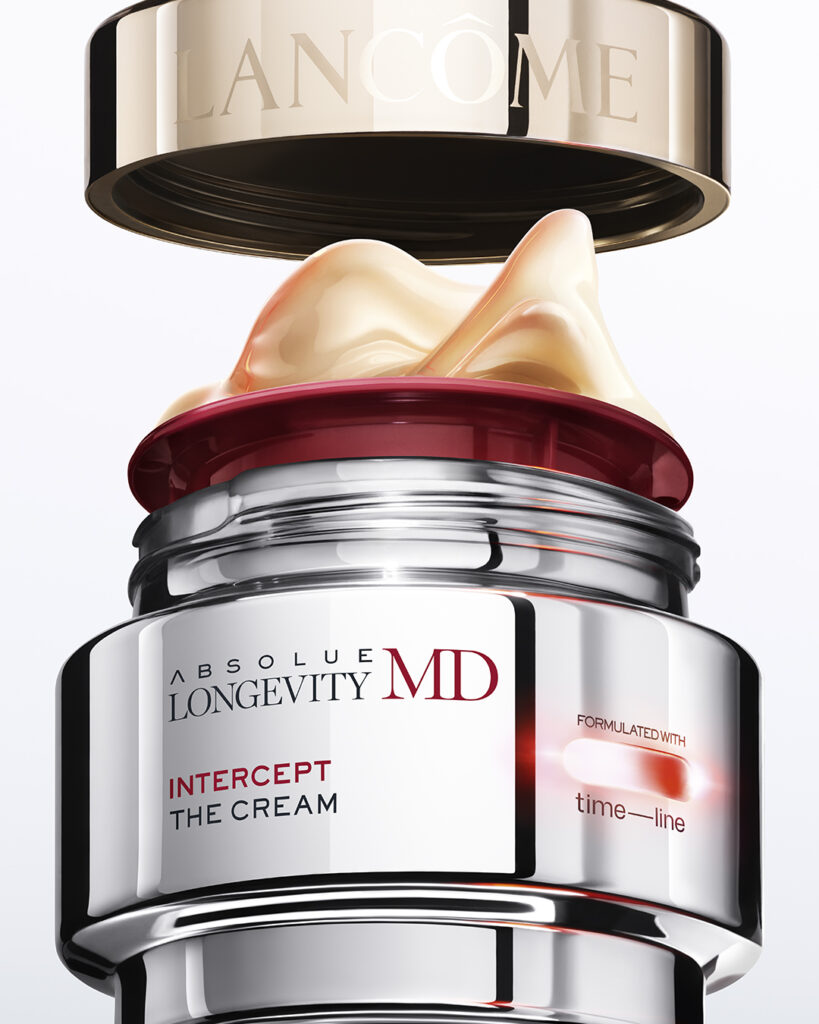 ランコム(Lancôme)、新スキンケアライン「アプソリュ ロンジェビティ MD」を発表 7 lan skprem absolue longevity MD 26 sv intercept cream USA 4x5 rvb