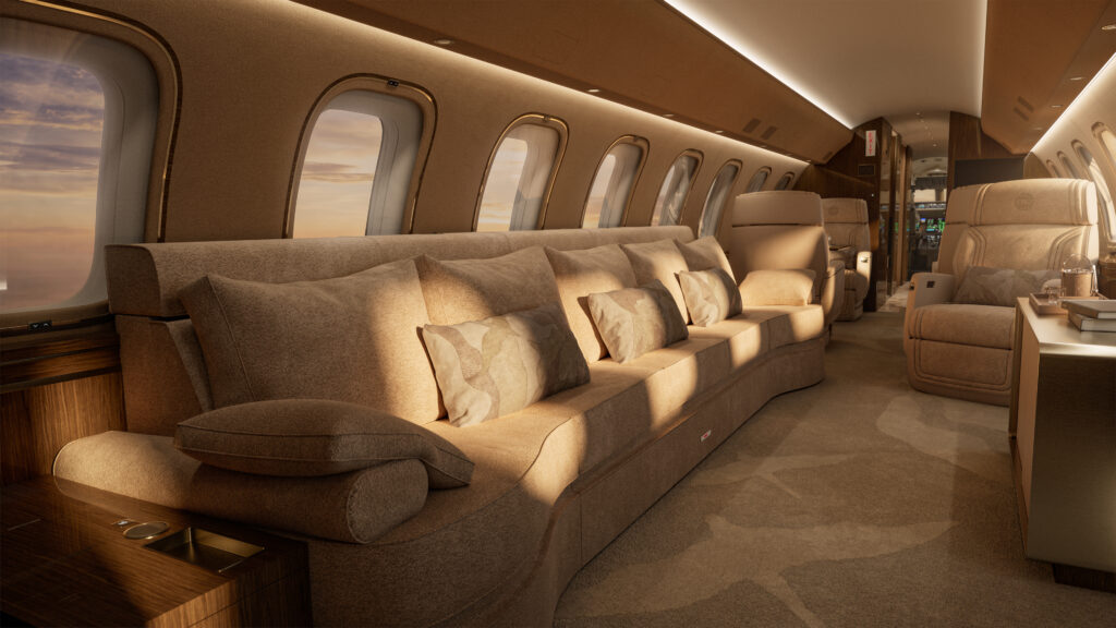260513 Bombardier KC16607014 Global 8000 Elie Saab interior V06 dawn HD