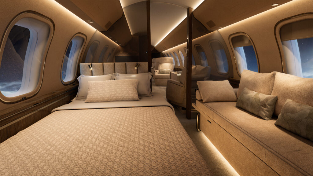 260513 Bombardier KC16607014 Global 8000 Elie Saab interior V07 night HD