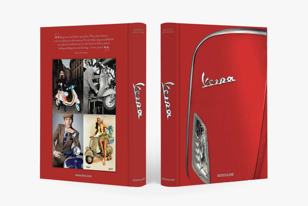 ヴェスパ × アスリーヌ(Assouline)、80年のレガシーを辿る限定ブックとコレクションを発表 12 VESPA COVER