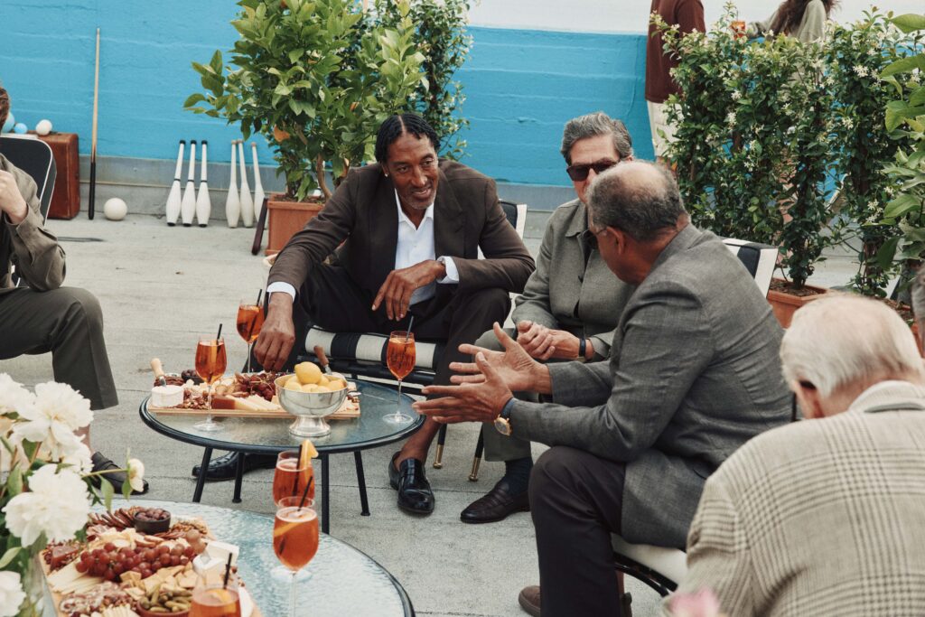 ゼニア(ZEGNA)、2027年春夏コレクション「ラ・ヴィレッジャトゥーラ」を公開 6 ZEGNA SUMMER 2027 CONVERSATION AMONGST FRIENDS OF THE HOUSE 03