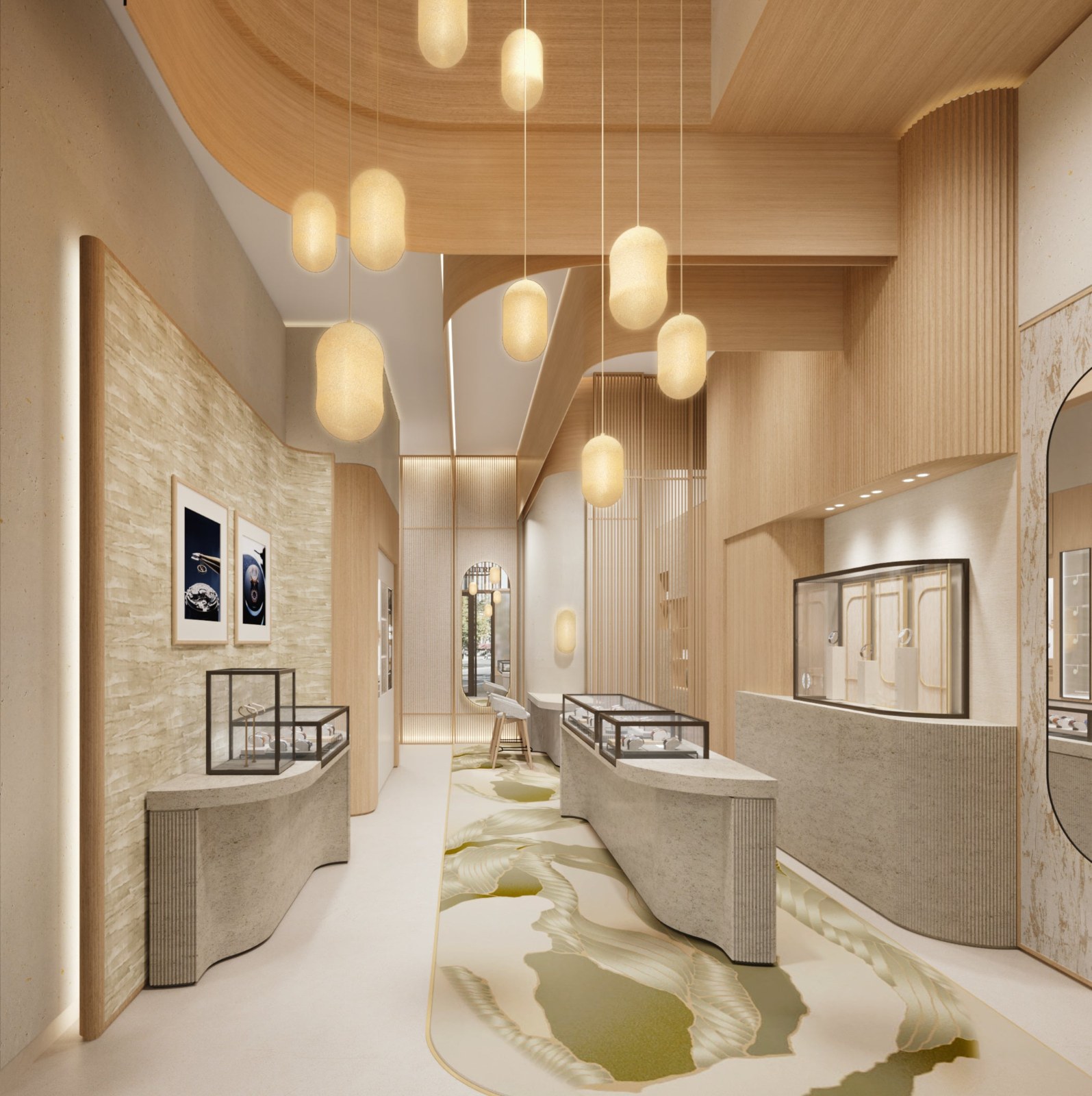 jlc ginza boutique interior