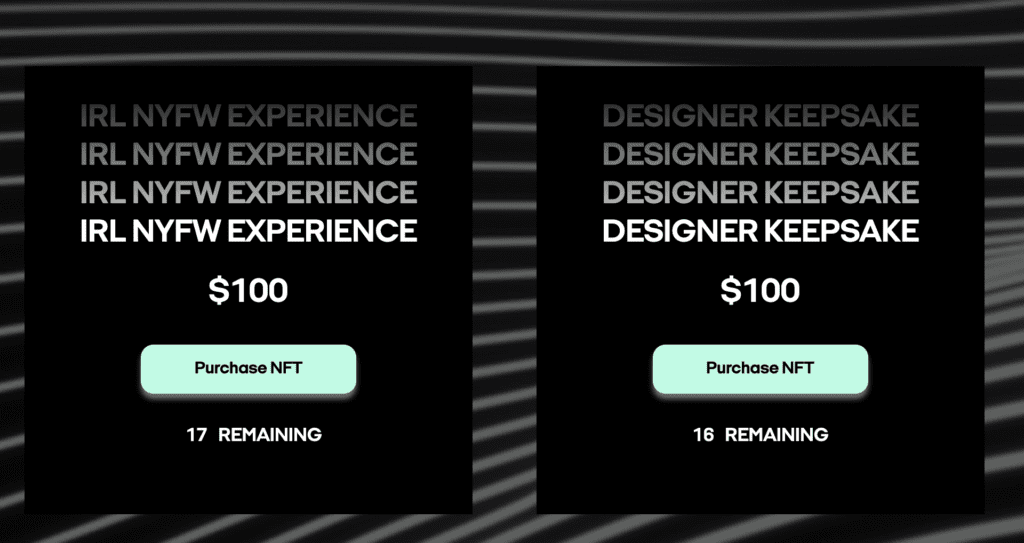 NFT購入者をニューヨークファッションウィークへ招待!Afterpay (アフターペイ)がNFT「Keys to NYFW」を発売 5 Screen Shot 2022 08 23 at 7.35.31 PM