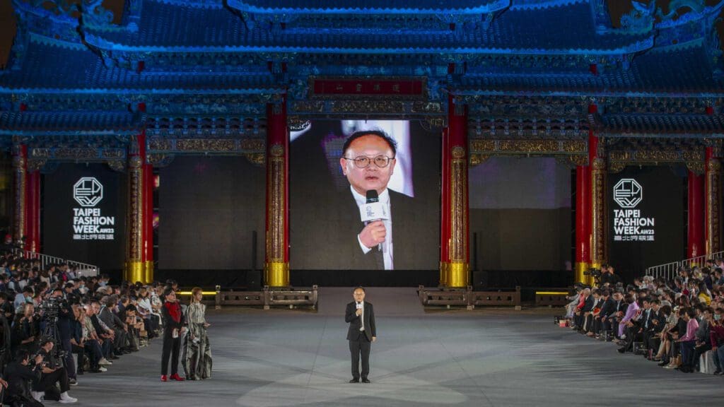 2023年秋冬 台北ファッションウィーク|ファッションを通じて台湾の伝統芸能、工芸、サステナビリティを世界へ 4 文化部部長史哲致詞 2