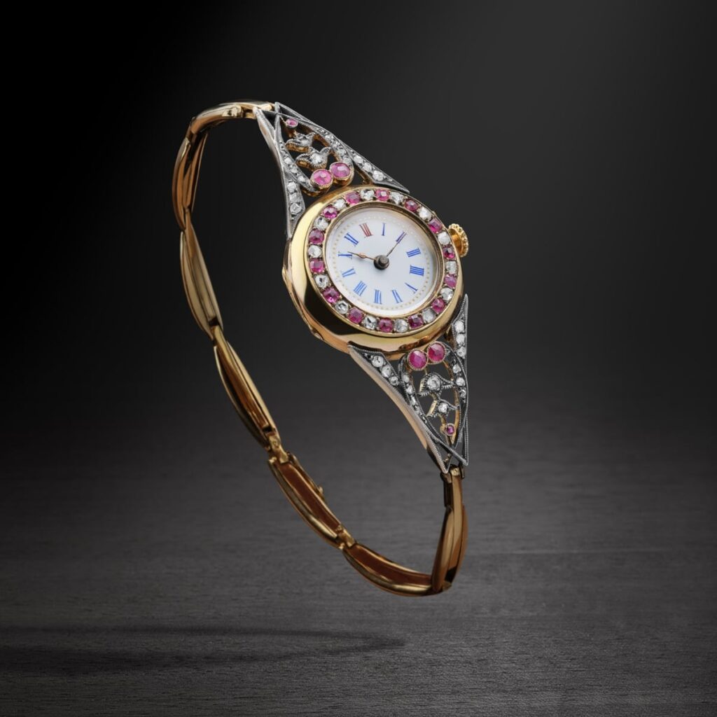 1895 FIRST WRISTWATCH