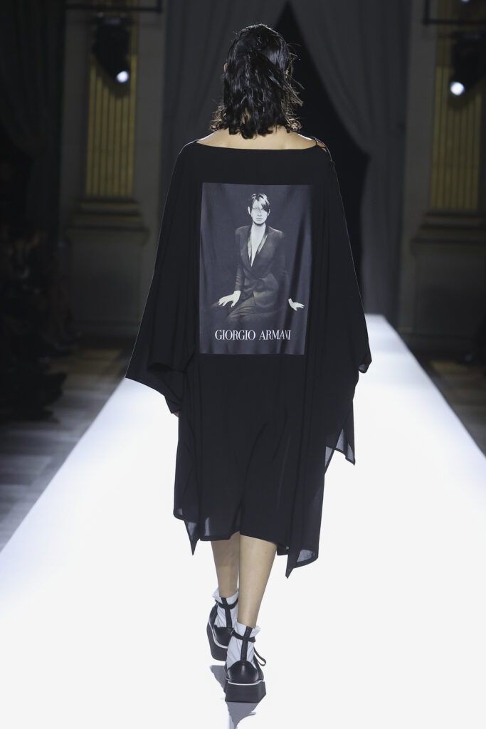 Yohji Yamamoto SS2026 Look 33 back