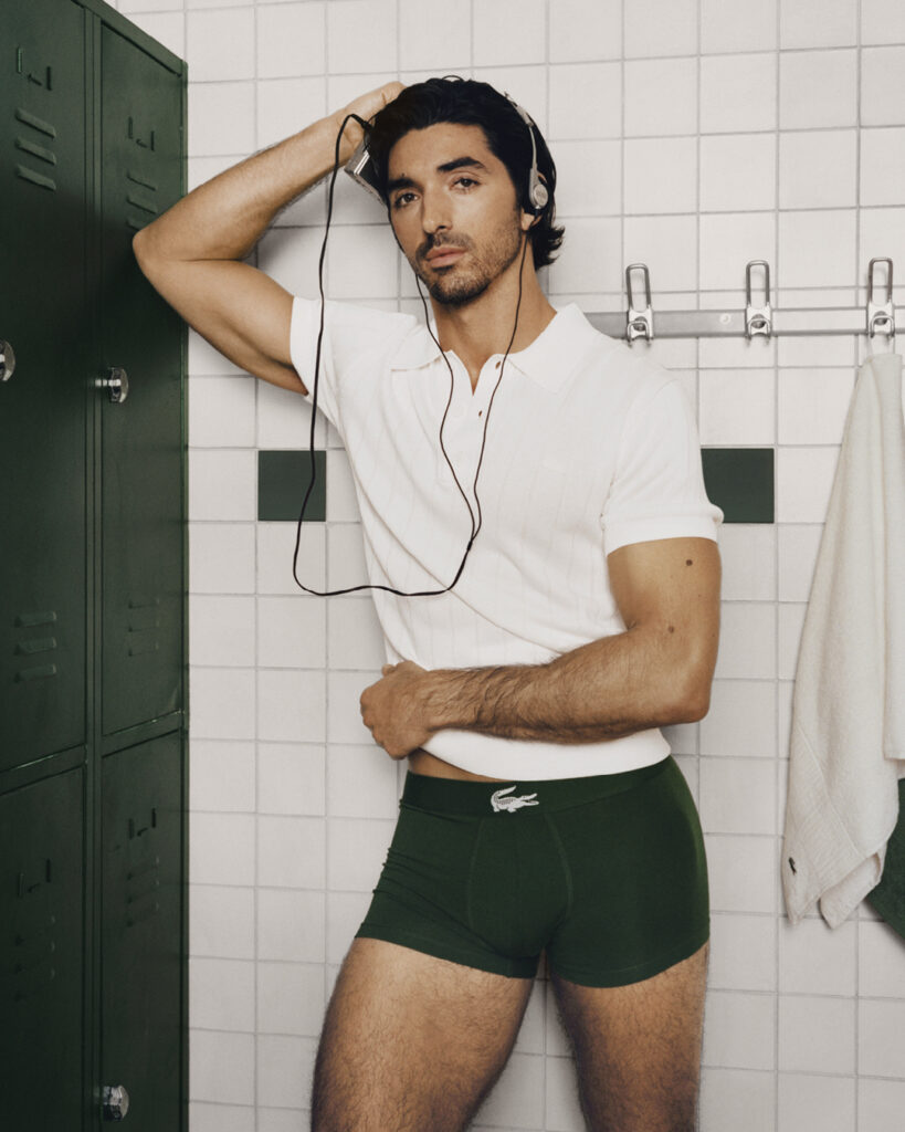 ラコステ(LACOSTE)、テイラー・ザハール・ペレスを起用した最新アンダーウェアキャンペーンを発表 8 sub2 5