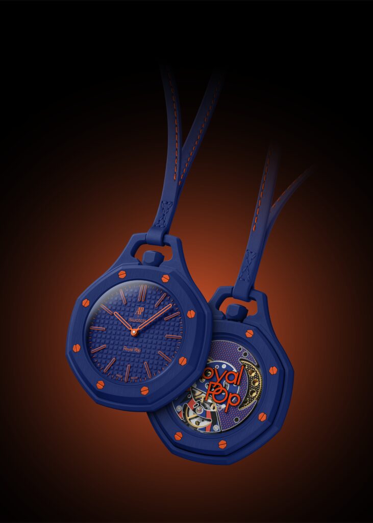 オーデマ ピゲ(Audemars Piguet)× スウォッチ(Swatch)コラボ「Royal Pop」:発売日・価格・販売店舗・全8モデルを徹底解説 28 sc01 26 Bioceramic Royal Pop ORENJI HACHI PUB DOUBLE 3 4 HD