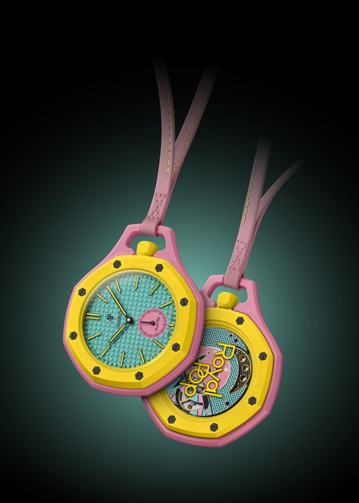 オーデマ ピゲ(Audemars Piguet)× スウォッチ(Swatch)コラボ「Royal Pop」:発売日・価格・販売店舗・全8モデルを徹底解説 31 sc01 26 Bioceramic Royal Pop OTG ROZ PUB DOUBLE 3 4 var HD