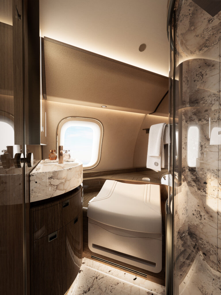 ボンバルディア × エリー サーブ(ELIE SAAB)、ビジネス航空に“オートクチュール”の美学を導入 18 260506 Bombardier KC16607014 Global 8000 Elie Saab interior V10 HD
