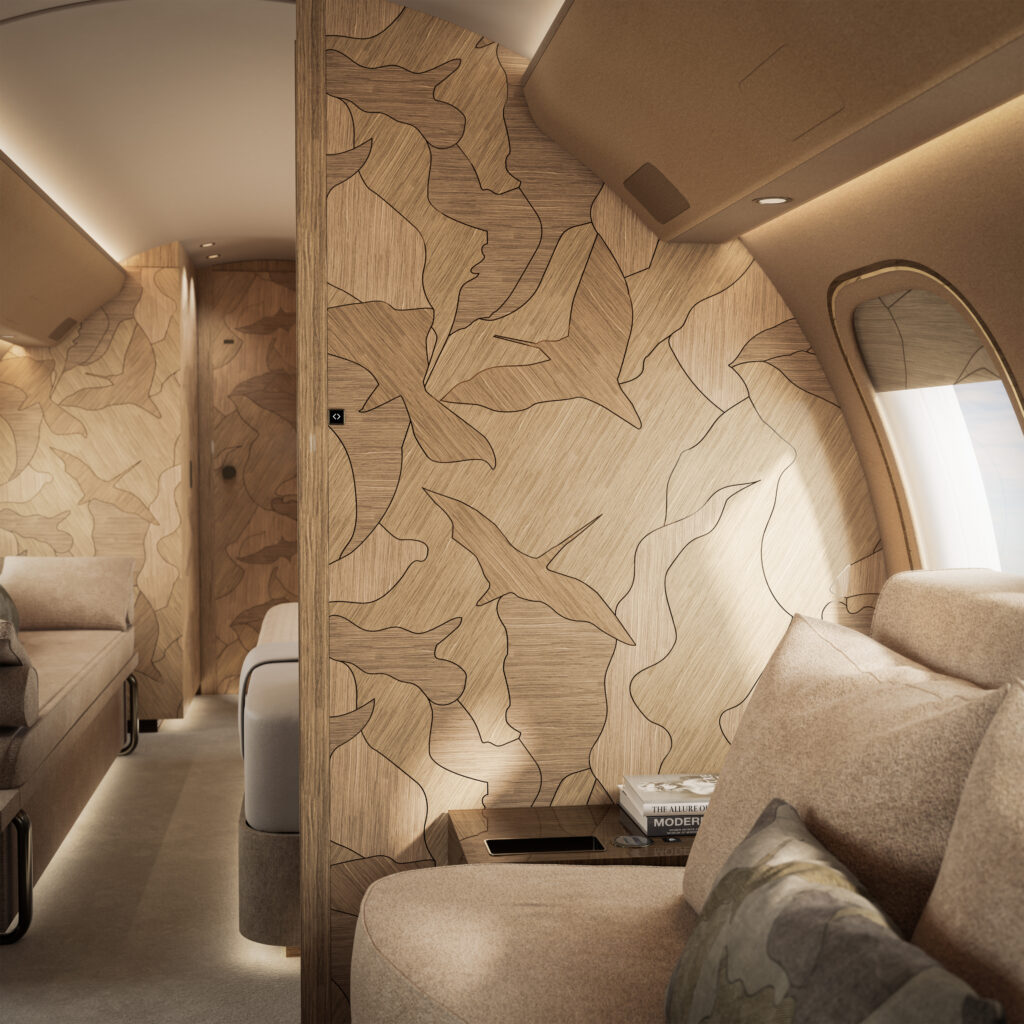 ボンバルディア × エリー サーブ(ELIE SAAB)、ビジネス航空に“オートクチュール”の美学を導入 16 260513 Bombardier KC16607014 Global 8000 Elie Saab interior V11 HD