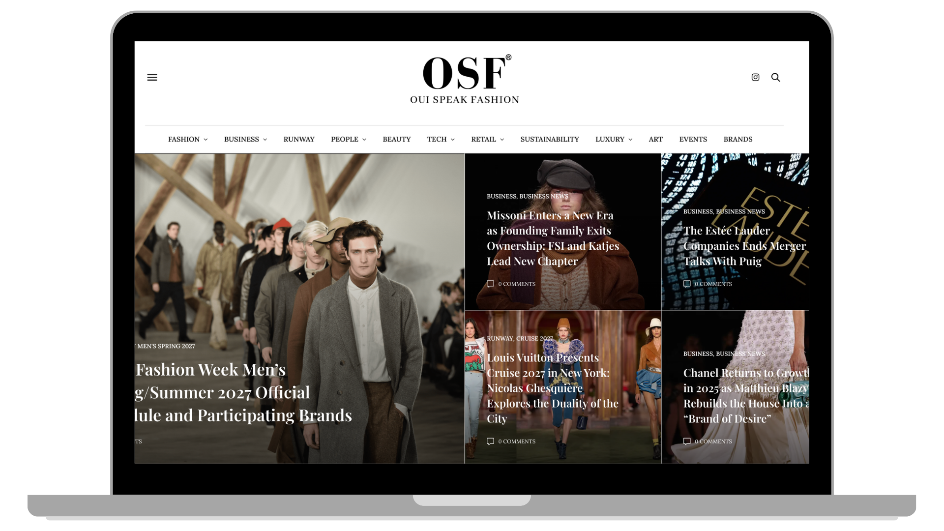 Oui Speak Fashion — Global Fashion & Beauty Business Media Platform