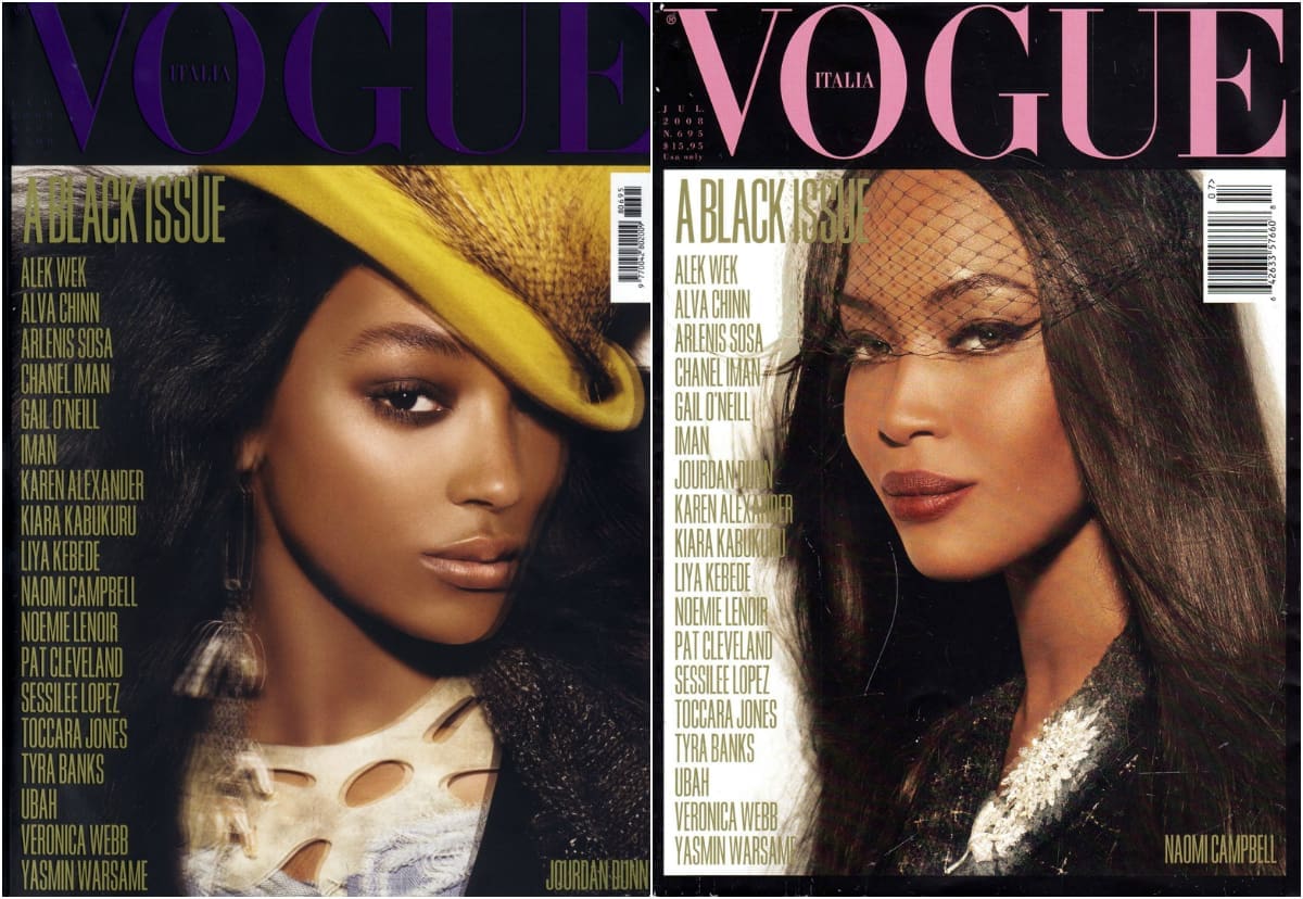 collage vogue black issue