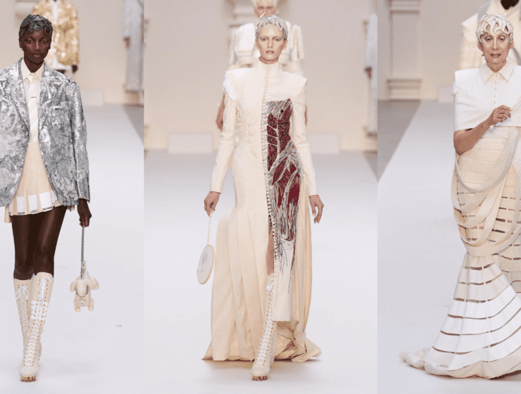 Thom Browne presented its Fall/Winter 2024 Couture Collection during Paris Haute Couture Week