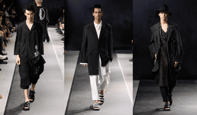 Yohji Yamamoto Spring/Summer 2025 Menswear Collection