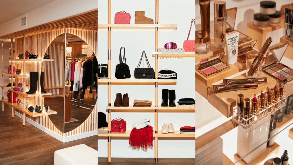 Revolve's pop-up store in Aspen