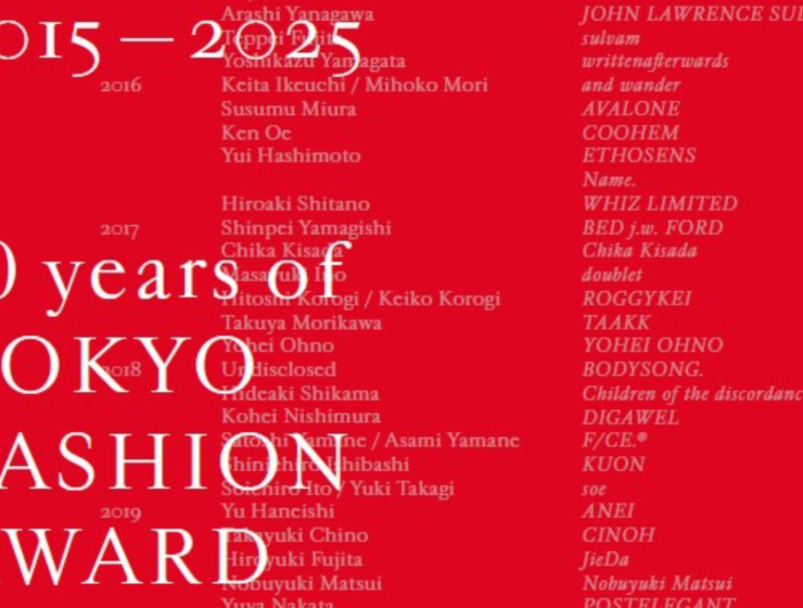 10 years of TOKYO FASHION AWARD