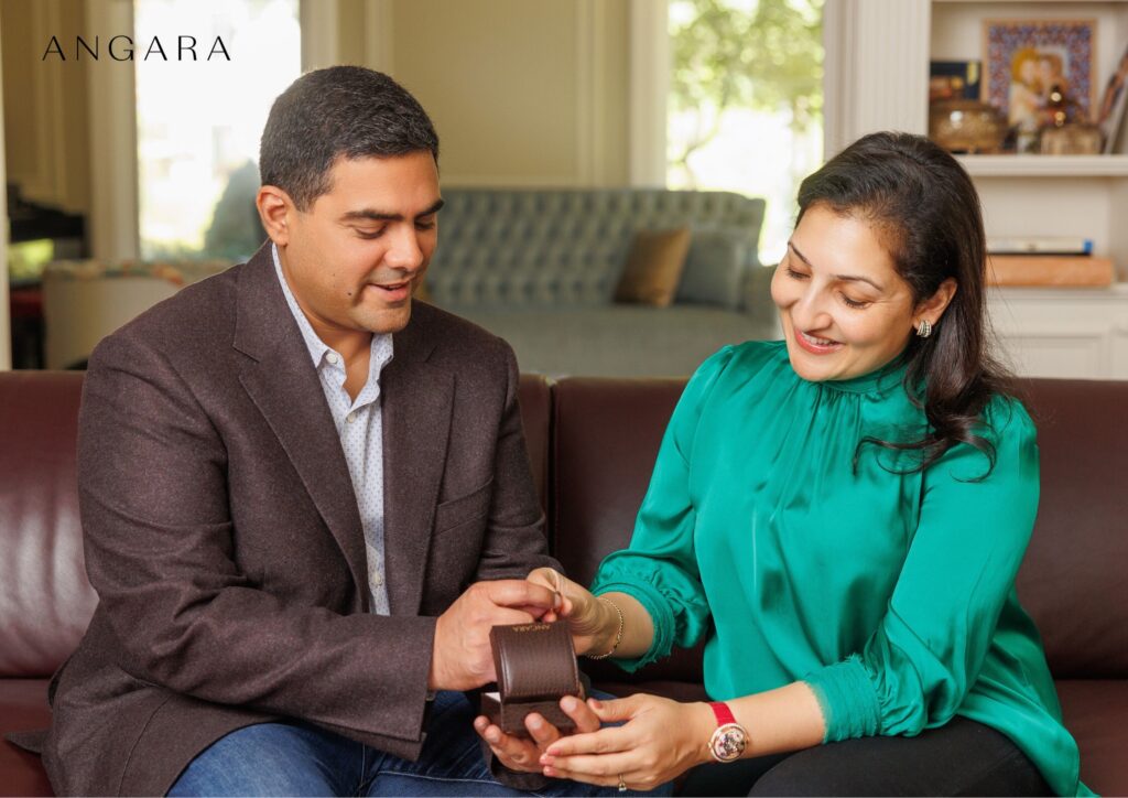 U.S.-Based D2C Fine Jewelry Brand Angara Makes Major Entry into the Indian Market 3 Ankur and Aditi Daga, Co-Founders of Angara